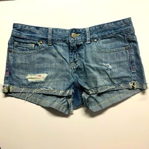 VS PINK denim shorts